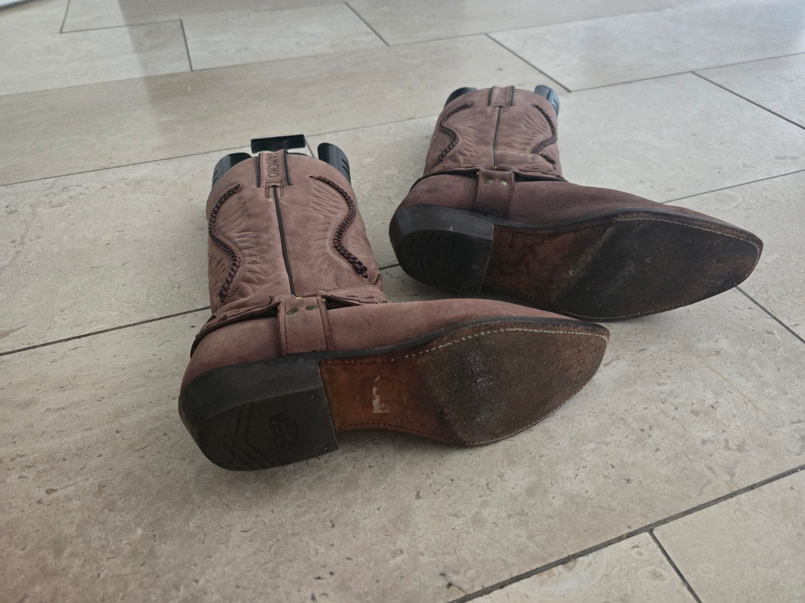 Sancho Boots Westernlaarzen Maat 42 Bruin, Kleding | Heren, Schoenen, Ophalen of Verzenden, Gedragen, Bruin