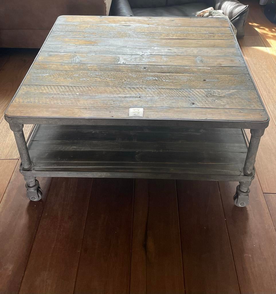Riviera Maison Harrison eettafel en salontafel, Huis en Inrichting, Tafels | Eettafels, Ophalen, Gebruikt, 100 tot 150 cm, Vijf personen of meer