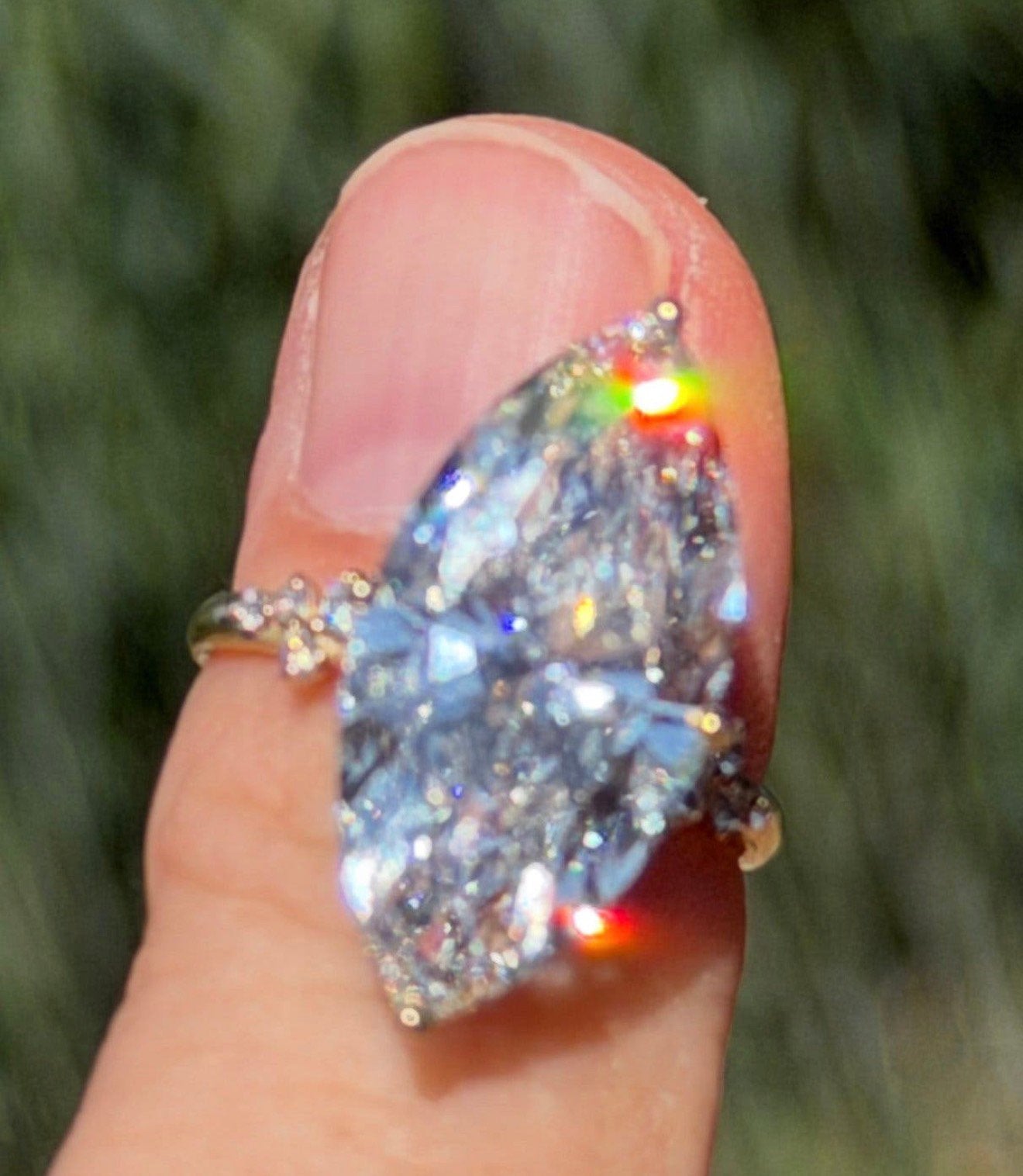 Gouden ring met VS1 diamant van 9.22ct!! retailwaarde €13500, Sieraden, Tassen en Uiterlijk, Ringen, Nieuw, Ophalen of Verzenden