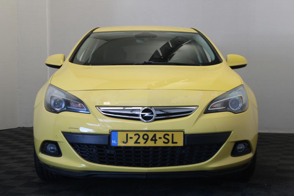Opel Astra GTC 1.6 Turbo Sport |Stoel/Stuur verw.|, Euro 5, Stof, Gebruikt, Zwart