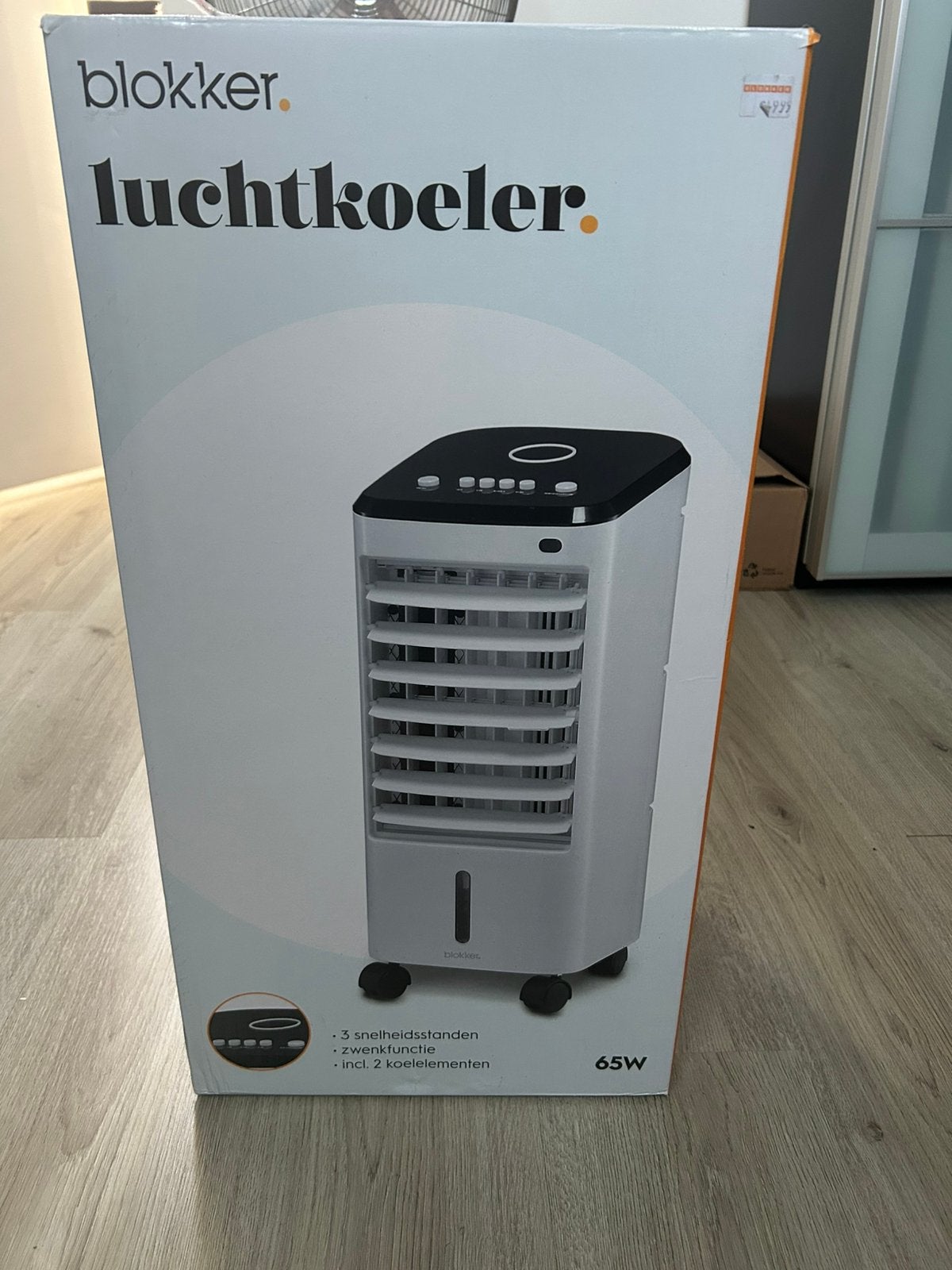 Luchtkoeler, Witgoed en Apparatuur, Airco's, Minder dan 60 m³, 3 snelheden of meer, Ophalen of Verzenden, Zo goed als nieuw