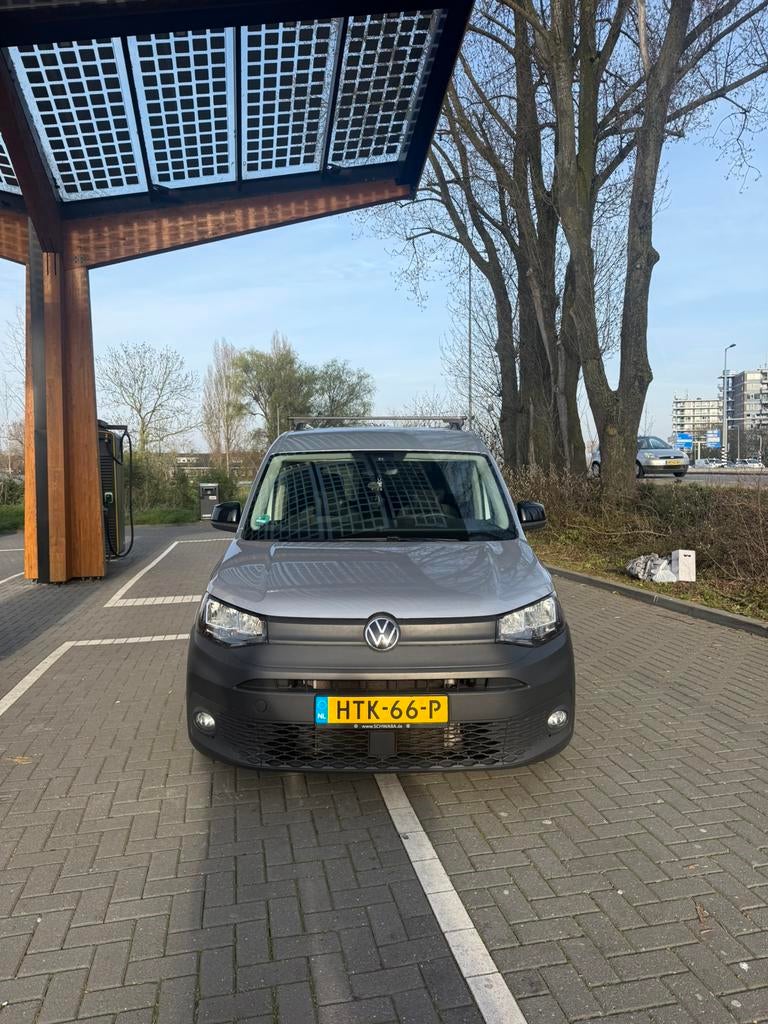 Volkswagen Caddy 2.0D 75KW 2021 Grijs, Auto's, Bestelauto's, Voorwielaandrijving, Stof, Euro 6, Volkswagen