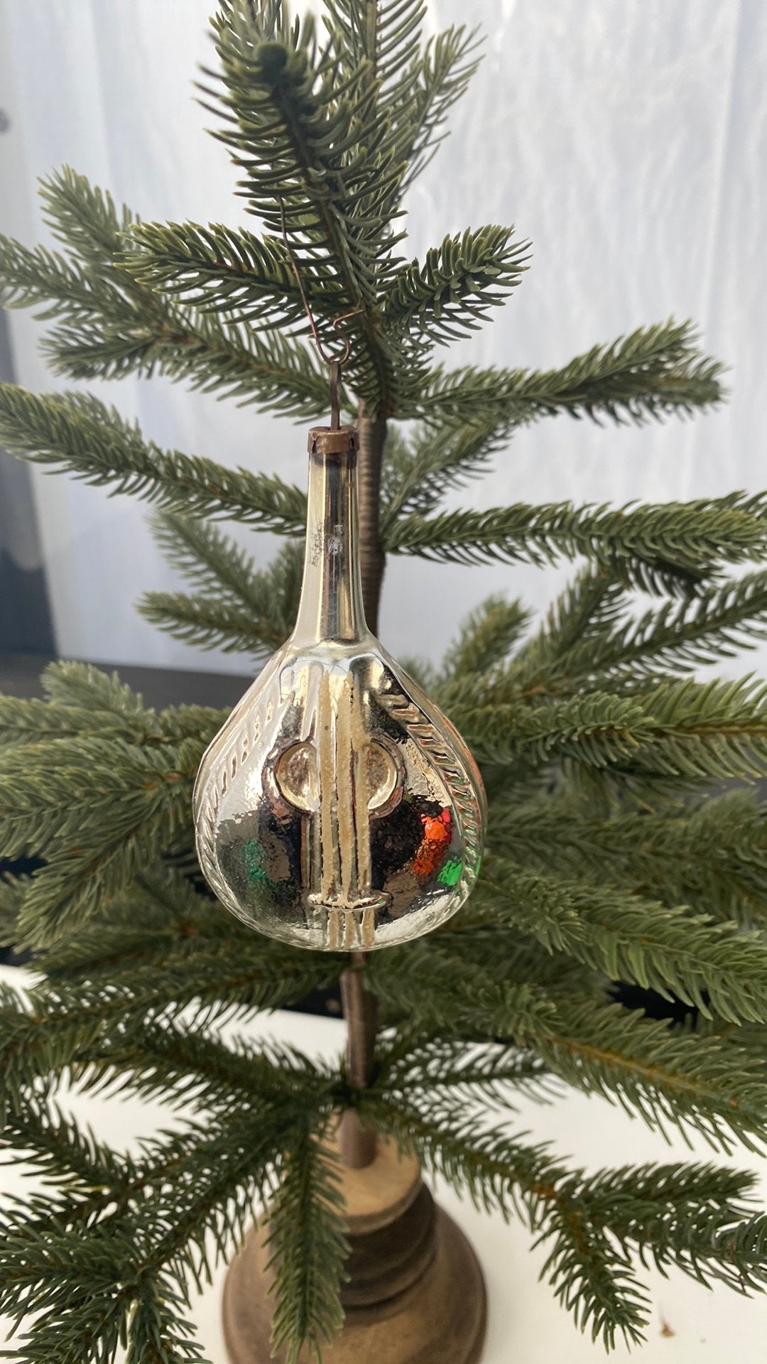 Oude antieke kerstbal muziek instrument kerst, Diversen, Ophalen, Gebruikt