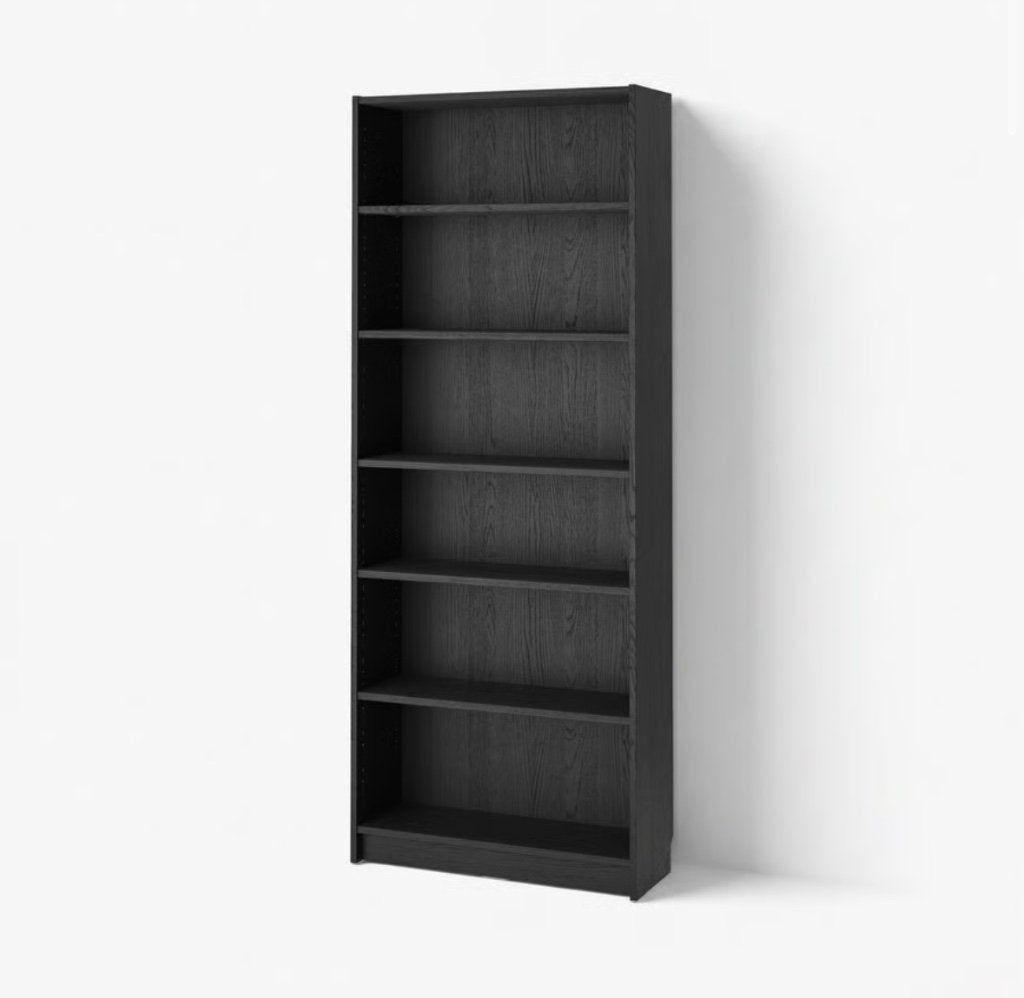 Zwarte Billy kast, Ophalen, Met plank(en), Gebruikt, 200 cm of meer