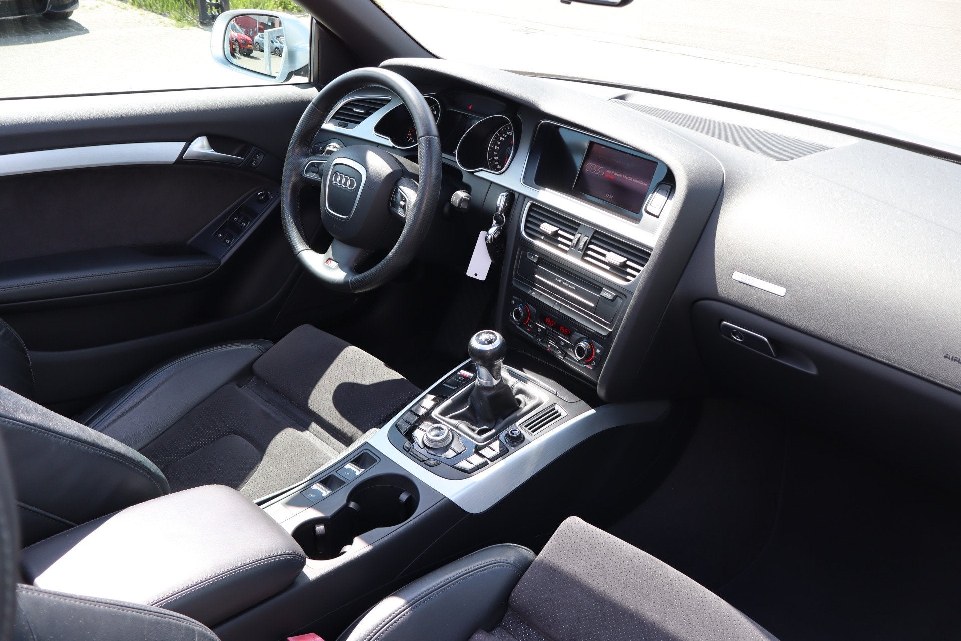 Audi A5 Cabriolet 1.8 TFSI Pro Line 2X S-line Nederlandse au, Voorwielaandrijving, Euro 5, Gebruikt, Zwart