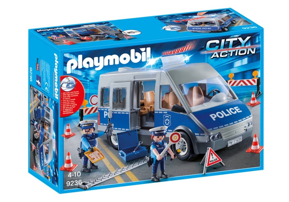 9236 / 71716 / 70899 / 6043 het politiebusje NIEUW, Kinderen en Baby's, Speelgoed | Playmobil, Complete set, Nieuw, Ophalen of Verzenden