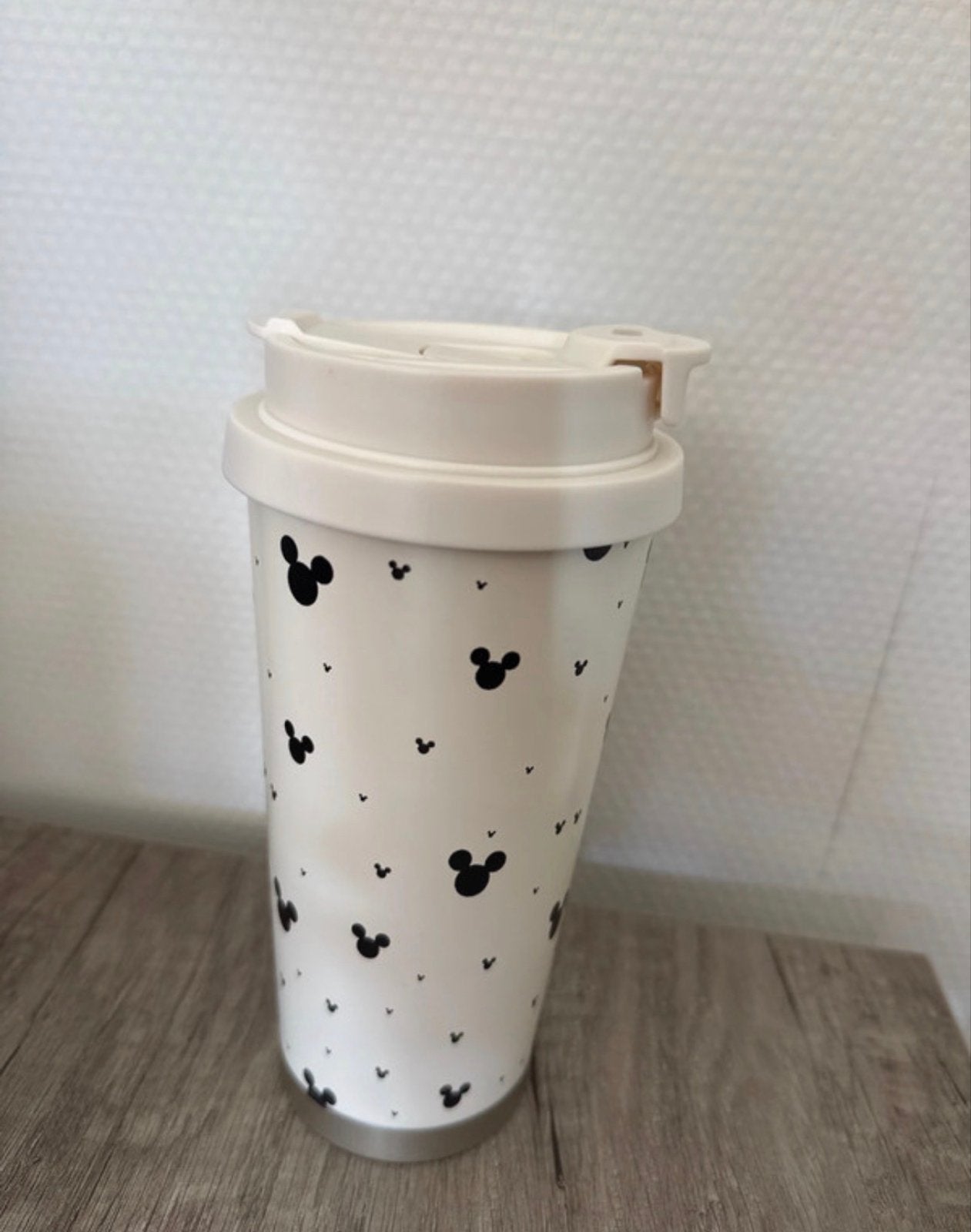 Mickey Mouse Reisbeker 500ml - Ideaal voor Onderweg!, Ophalen of Verzenden, Gebruikt