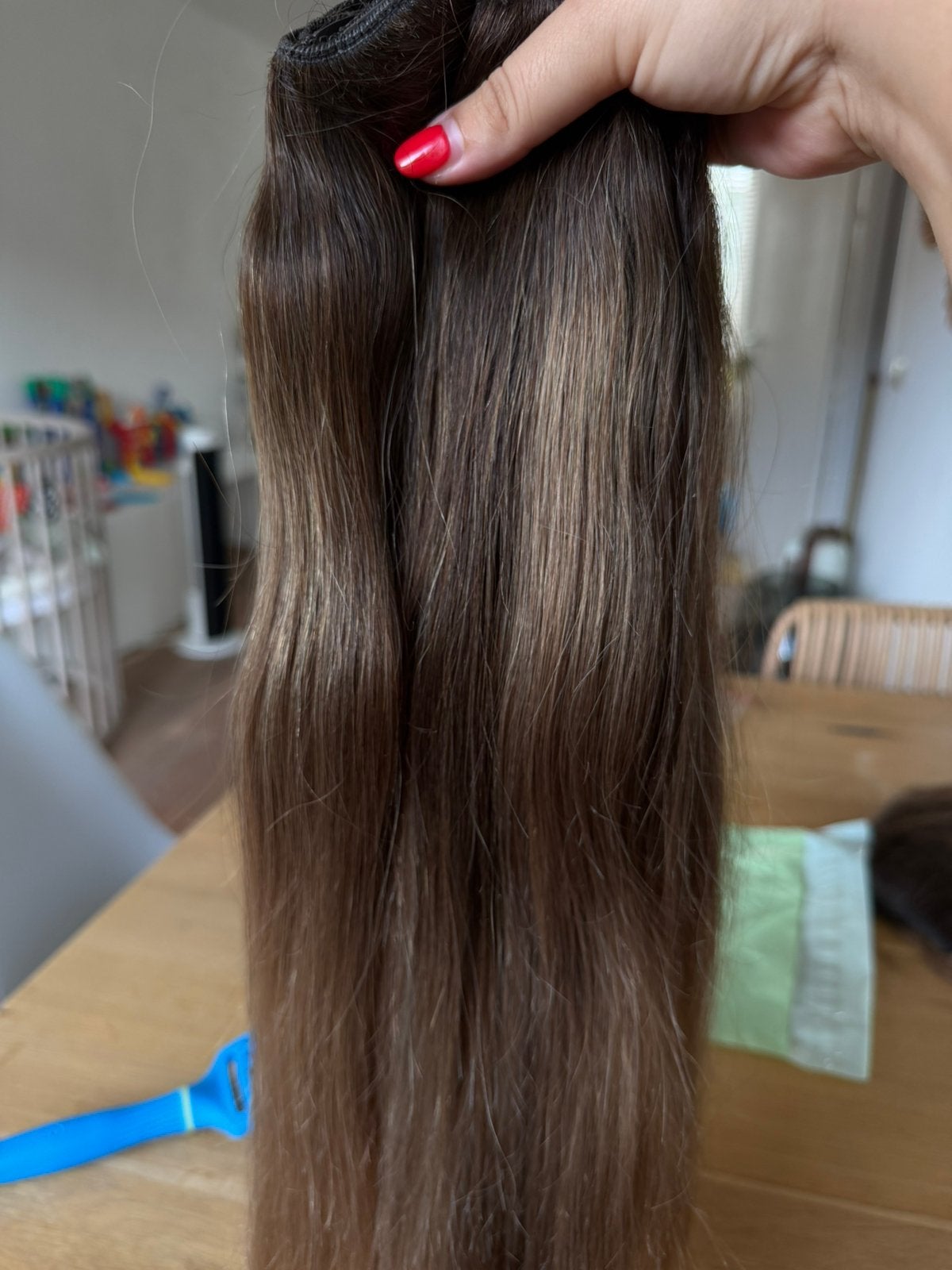 Extensions, Ophalen of Verzenden, Gebruikt, Pruik of Haarverlenging