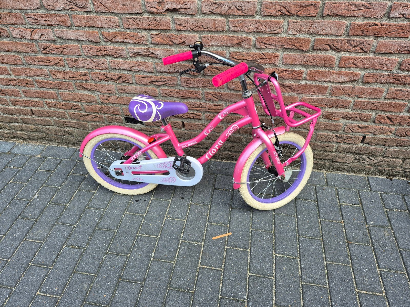 Kinderfiets 16 inch, Fietsen en Brommers, Fietsen | Kinderfietsjes, Ophalen, Gebruikt, Minder dan 16 inch