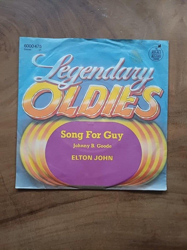 Elton John- Song for Guy - Single - Vinyl, Cd's en Dvd's, Gebruikt, 7 inch, Ophalen of Verzenden, Pop
