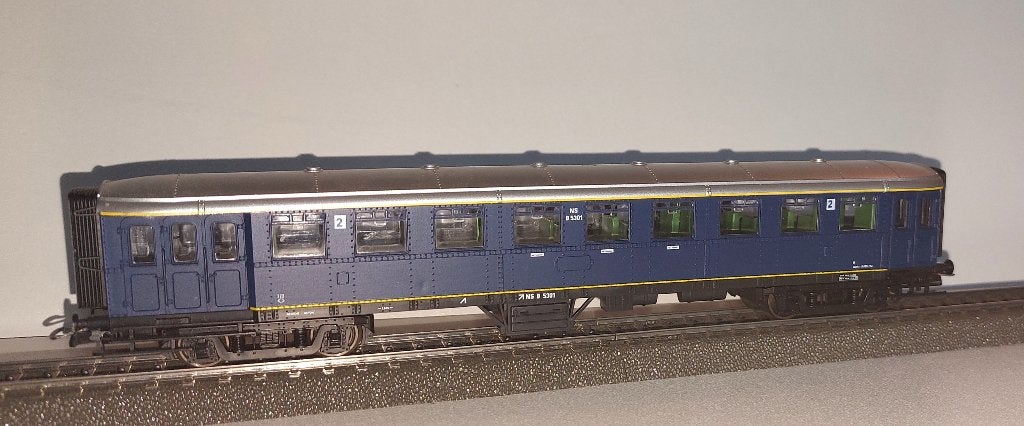 Roco H0 44259.2 - Blokkendoos 2e klasse B 5301 v.d.NS in ovp, Hobby en Vrije tijd, Modeltreinen | H0, Gelijkstroom, Ophalen of Verzenden