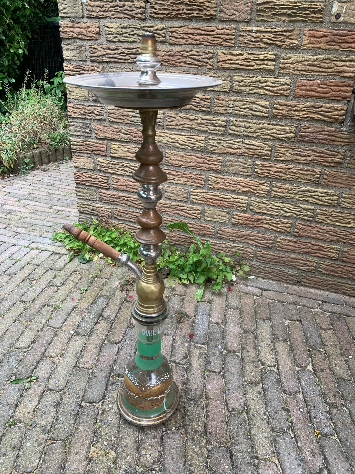Twee waterpijpen met veel accessoires., Ophalen, Gebruikt, (Water)pijp