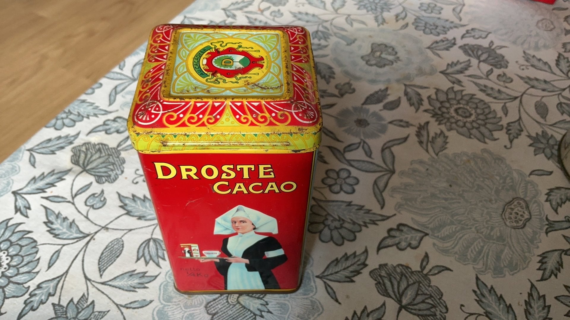 Droste cacaoblik, Ophalen of Verzenden, Zo goed als nieuw, Overige, Droste