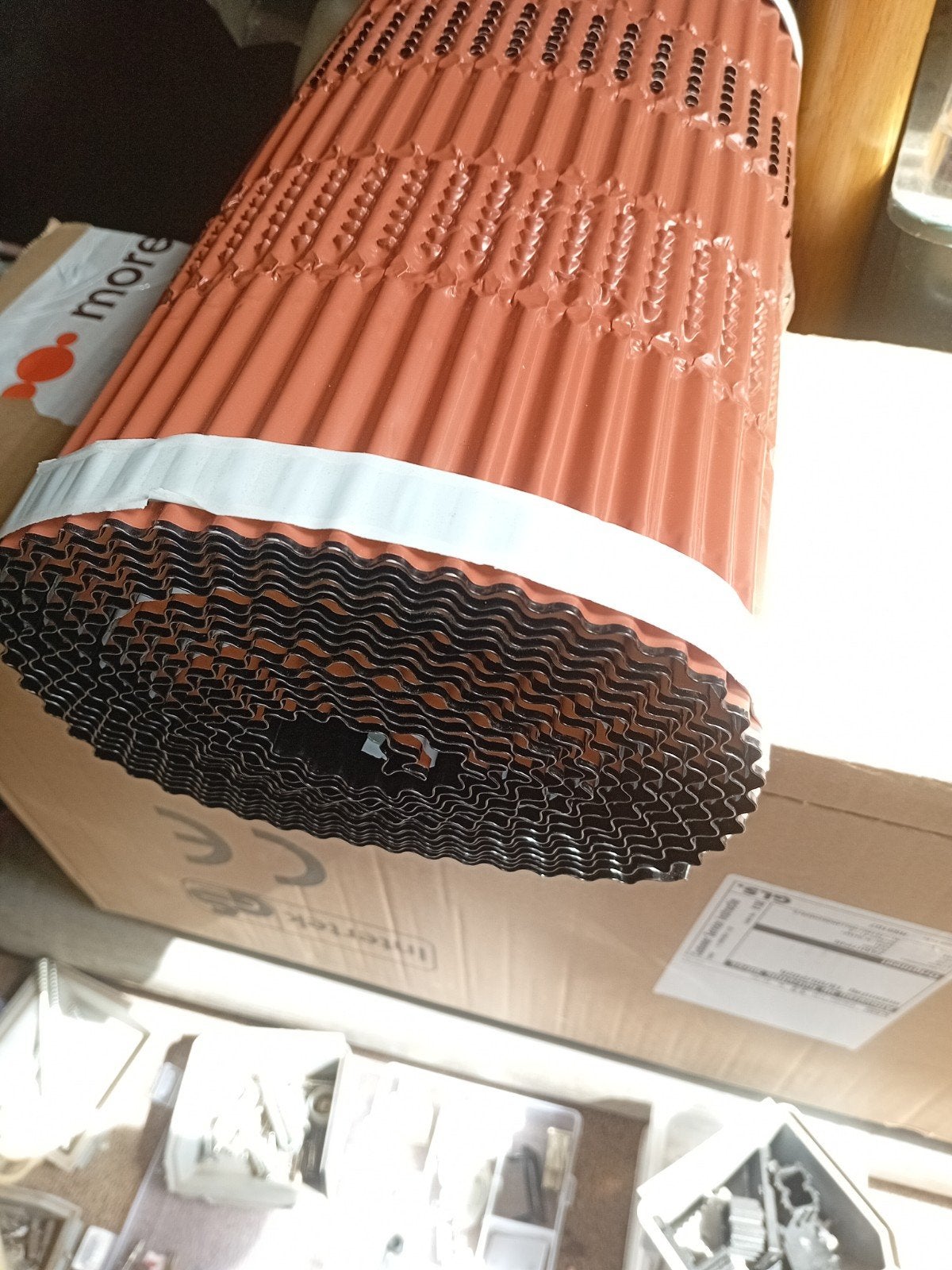 5 rollen ondervorst antraciet - Rollomat Mini 330, Overige materialen, Overige typen, Nieuw, Ophalen of Verzenden