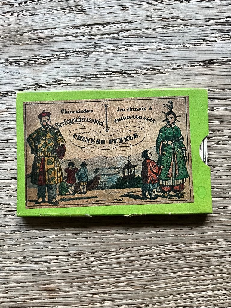 Chinesisches Verlegenheitsspiel Vintage Puzzel Tangram 1970, Ophalen of Verzenden