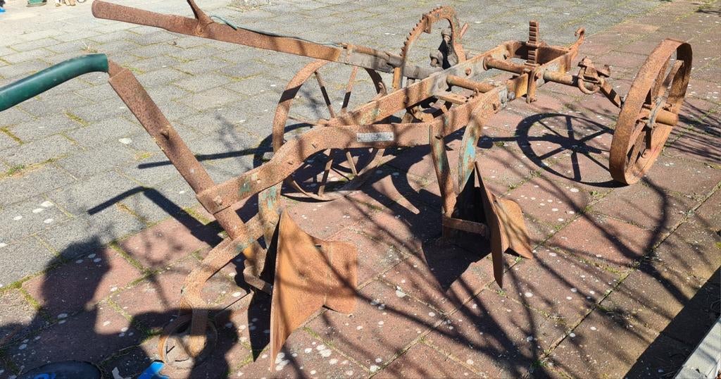 Oude ploeg, Antiek en Kunst, Antiek | Gereedschap en Instrumenten, Ophalen of Verzenden