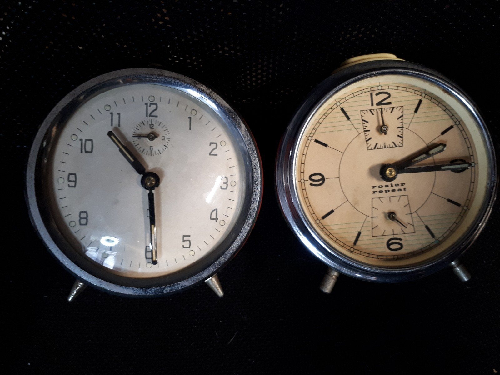 2 oude wekkers, Antiek en Kunst, Ophalen of Verzenden
