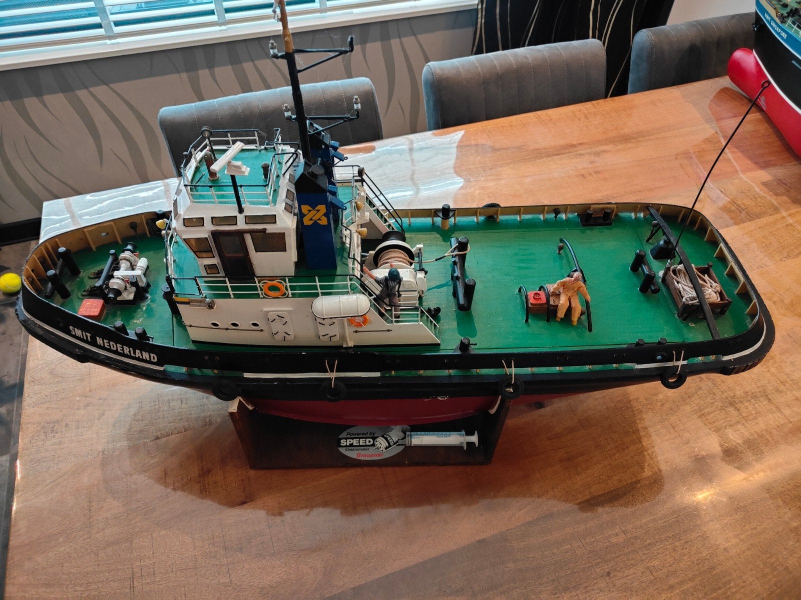 Modelbouwboot varende smit nederland, Hobby en Vrije tijd, Modelbouw | Boten en Schepen, Ophalen
