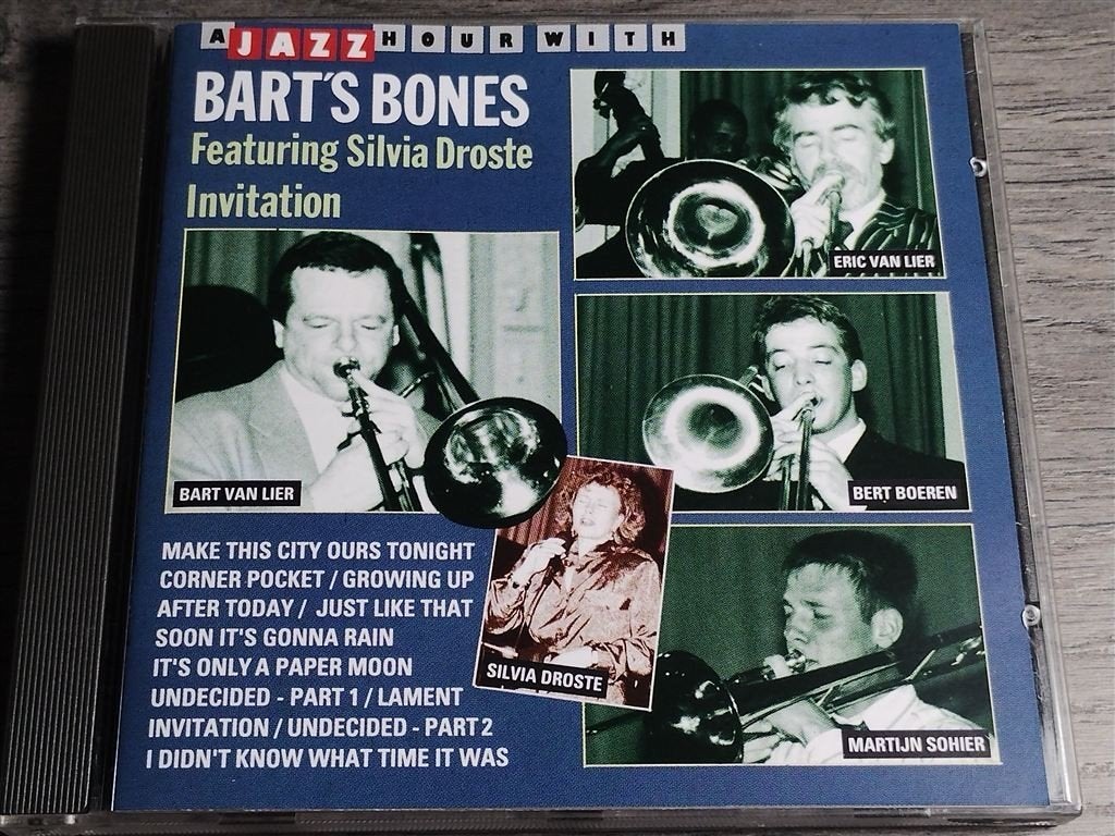 Bart 's Bones, Silvia Droste ‎– Invitation, Ophalen of Verzenden, Zo goed als nieuw, Jazz