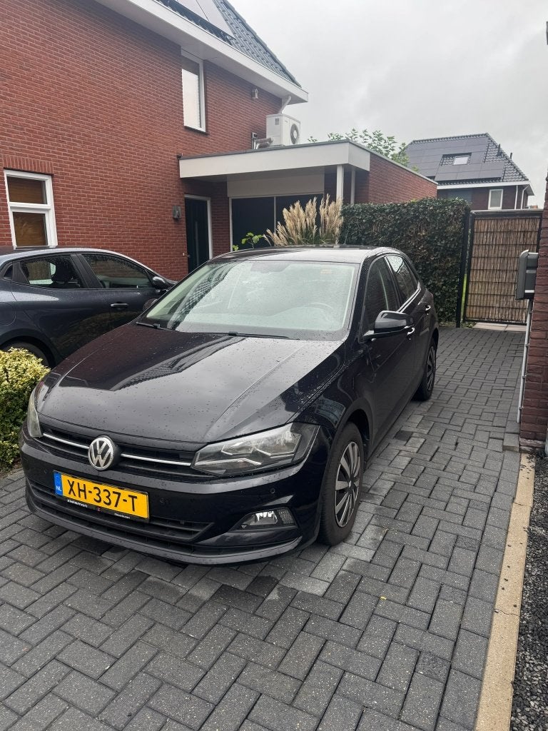 Mooie VW Polo 1.6 TDI 95pk | ACC | CarPlay | Navi | 2019, Stof, Euro 6, Zwart, Origineel Nederlands