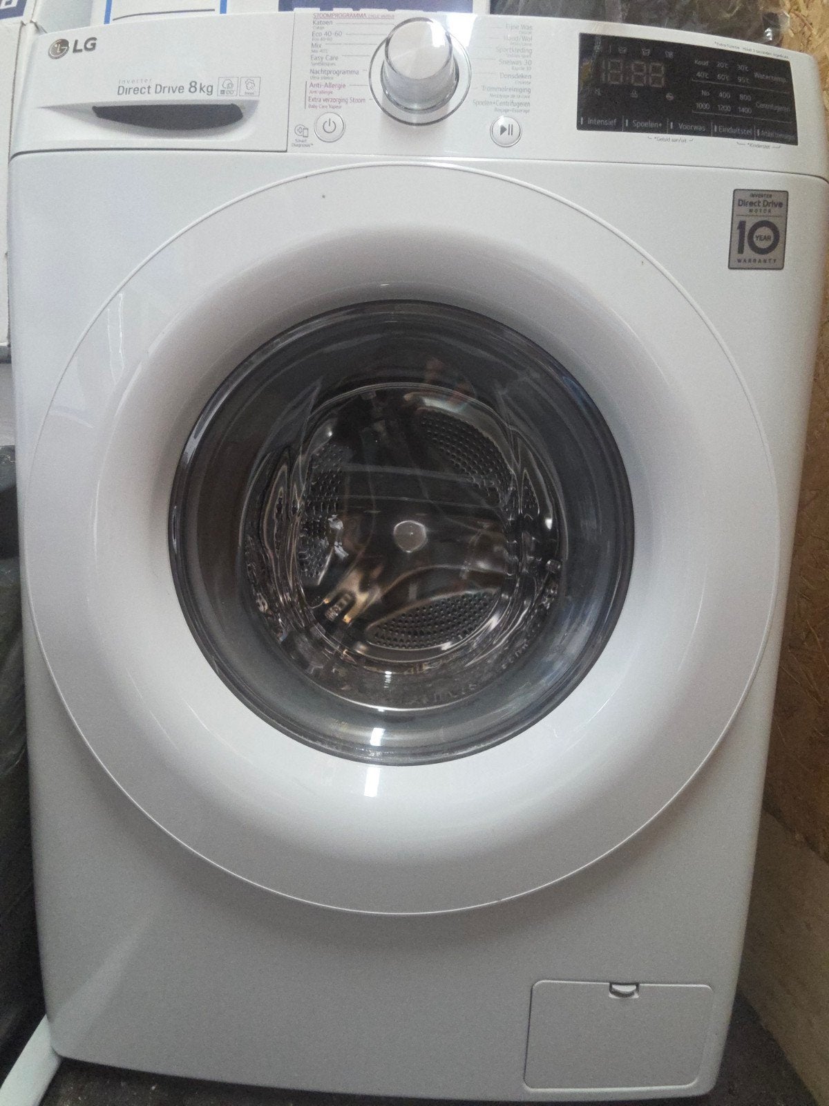 LG Direct Drive 8kg Wasmachine - Zo goed als nieuw, Ophalen