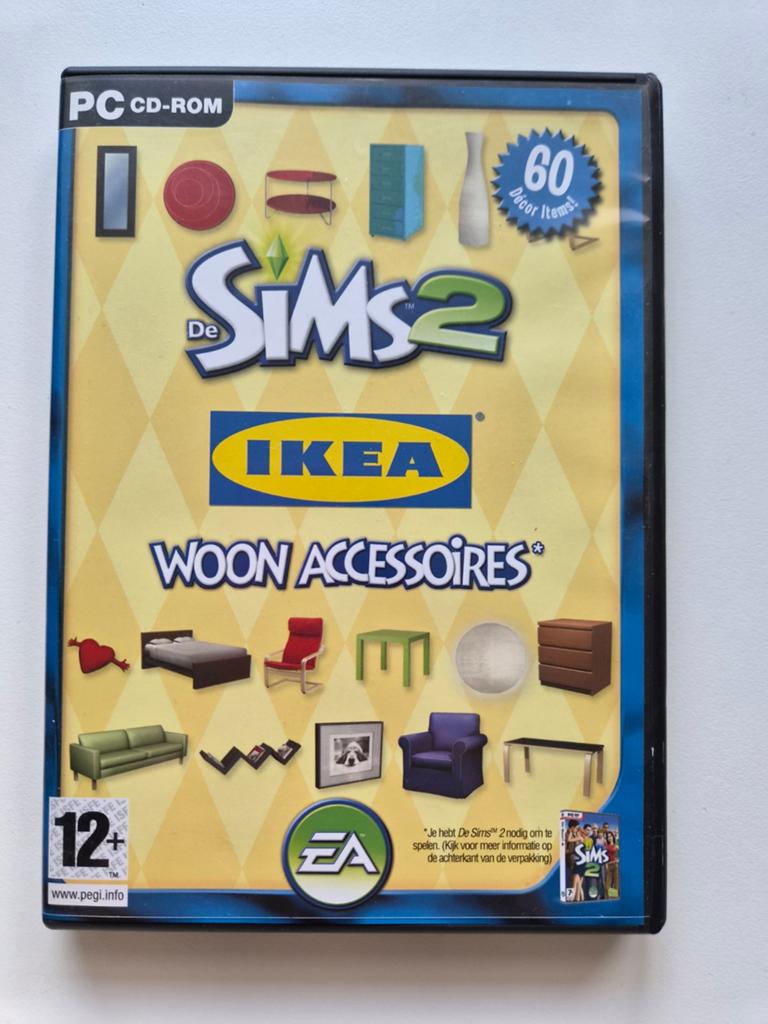 De Sims 2 IKEA Woon Accessoires PC Uitbreiding, Gebruikt, 1 speler, Ophalen of Verzenden, Vanaf 12 jaar