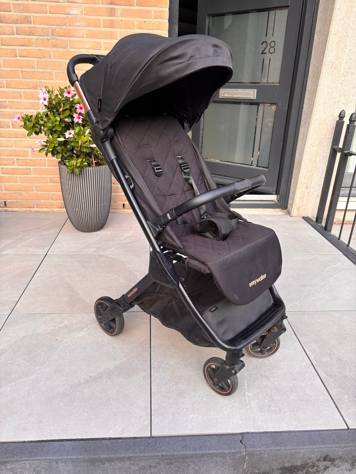 Easy Walker Jackey Buggy Gold Edition, Ophalen, Gebruikt, Overige merken, Verstelbare rugleuning