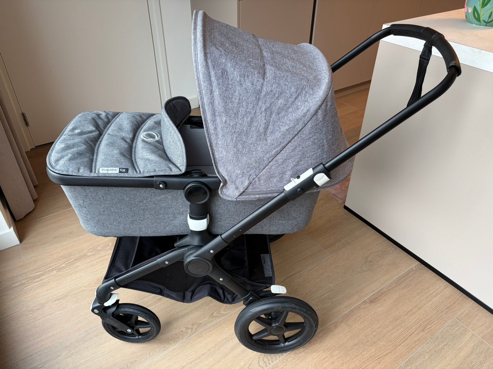 Bugaboo Fox met accessoires, Ophalen, Gebruikt, Bugaboo, Met reiswieg
