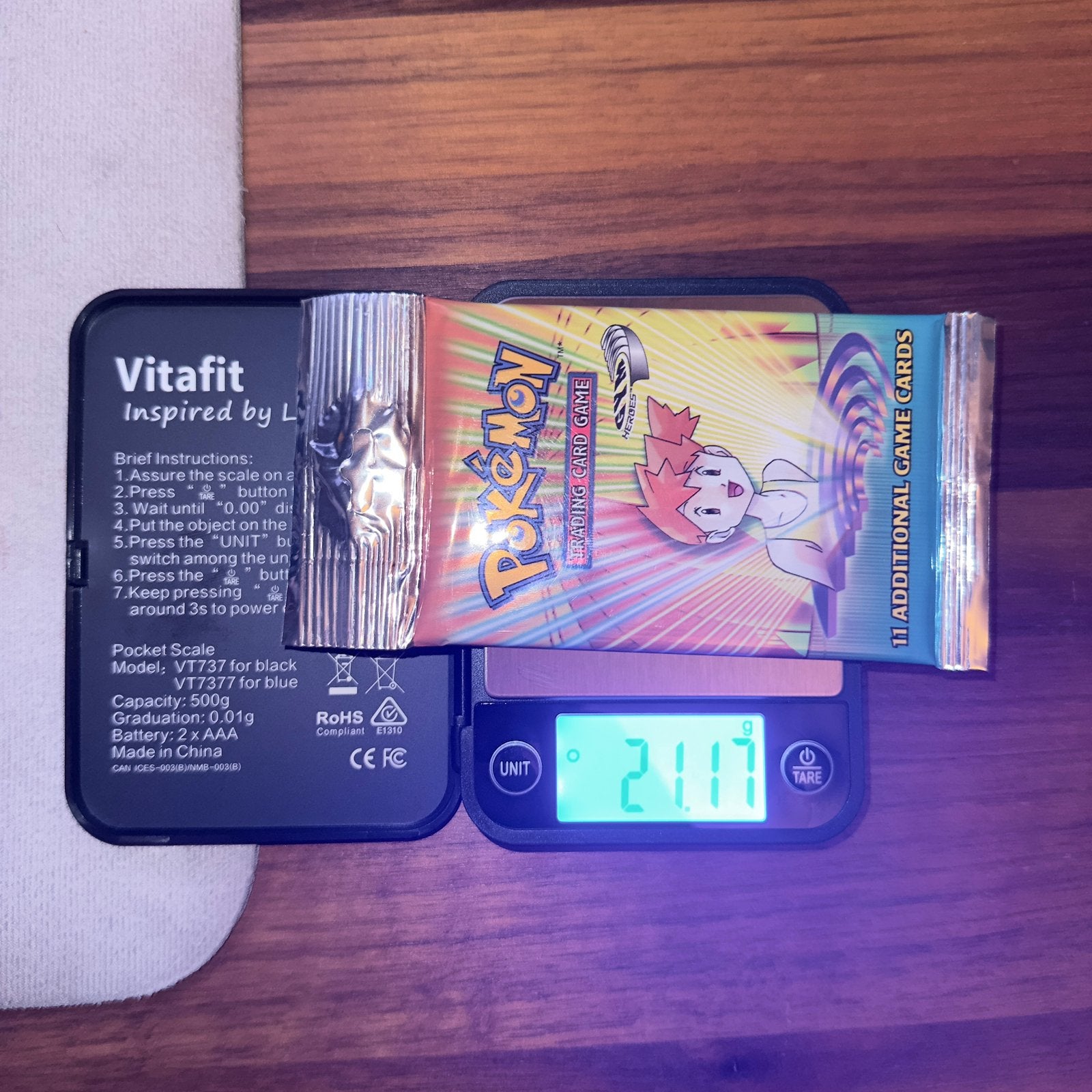 Pokemon Gym Heroes Booster Heavy 21,17 gram (Long crimp), Hobby en Vrije tijd, Verzamelkaartspellen | Pokémon, Ophalen of Verzenden