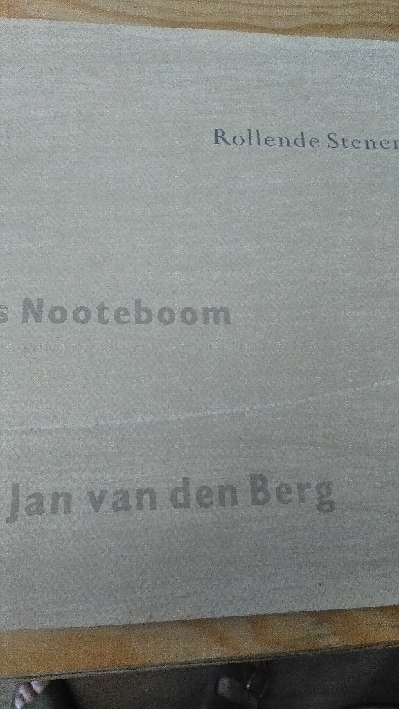 Rollende stenen getijde, Boeken, Gedichten en Poëzie, Gelezen, Verzenden, Cees Nooteboom, Eén auteur