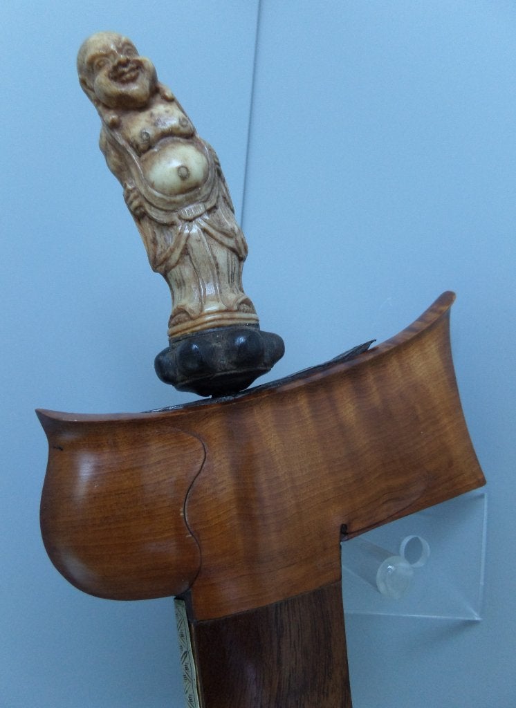 kris uit Indonesië Lombok of Bali Antieke Damast keris, Antiek en Kunst, Kunst | Niet-Westerse kunst, Wapen, Handgemaakt, 50 cm