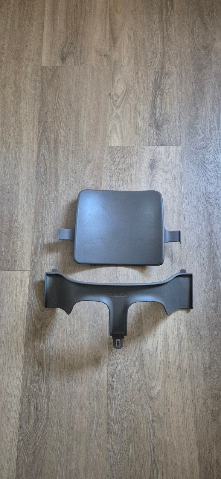 Stokke Tripp Trapp Baby Set, grijs, zgan, Ophalen of Verzenden, Zo goed als nieuw, Overige typen, Stoelverkleiner