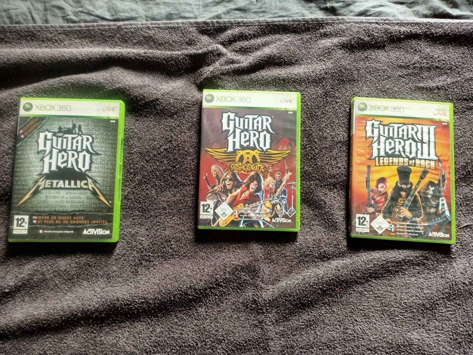 Diverse guitar hero spellen, Spelcomputers en Games, Games | Xbox 360, Zo goed als nieuw, Muziek, 1 speler, Vanaf 12 jaar, Ophalen