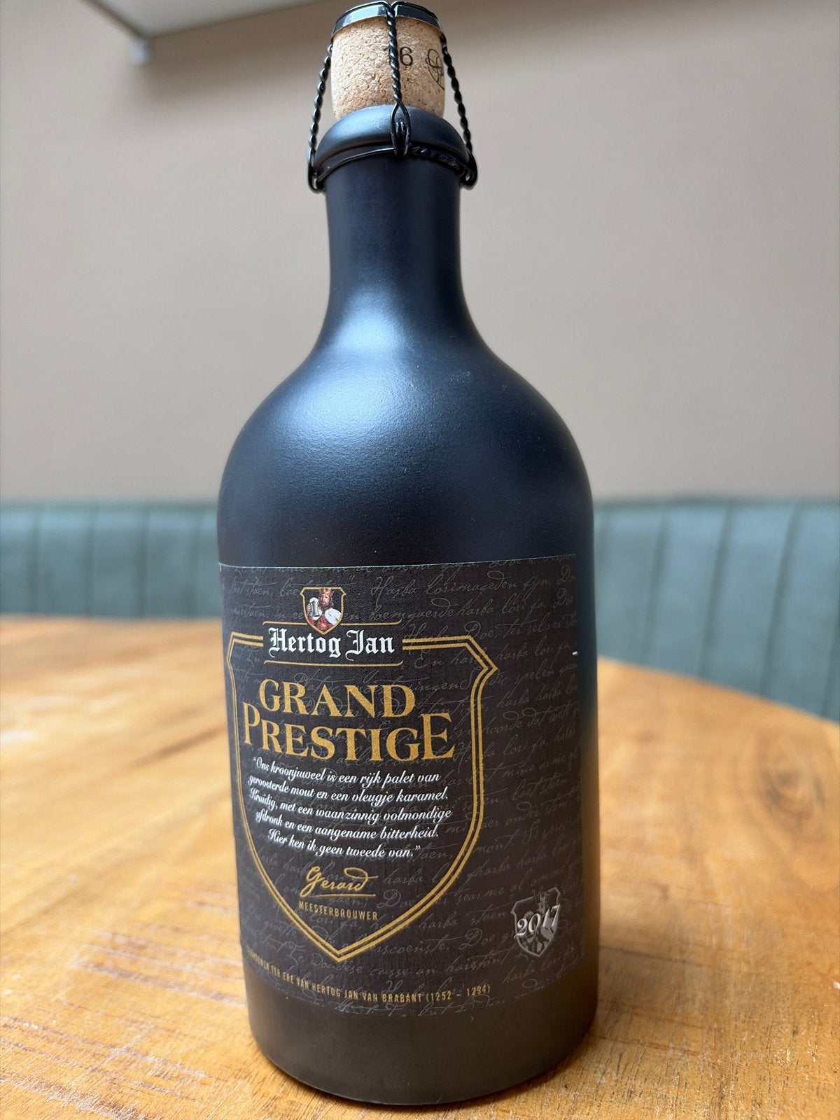 Hertog Jan Grand Prestige kruik 2017, Verzamelen, Ophalen of Verzenden, Nieuw, Flesje(s), Hertog Jan