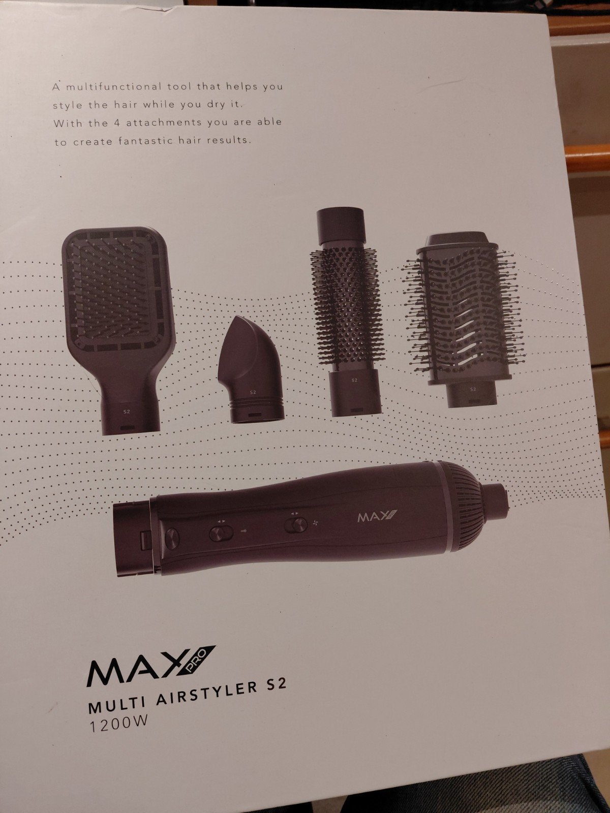 max multi airstyler S2 1200w nieuw, Ophalen of Verzenden, Nieuw