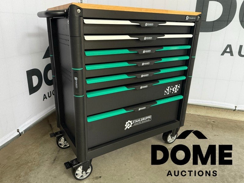 Stahlgruppe SG36 professionele gevulde gereedschapswagen, Auto diversen, Aanhangers en Bagagewagens