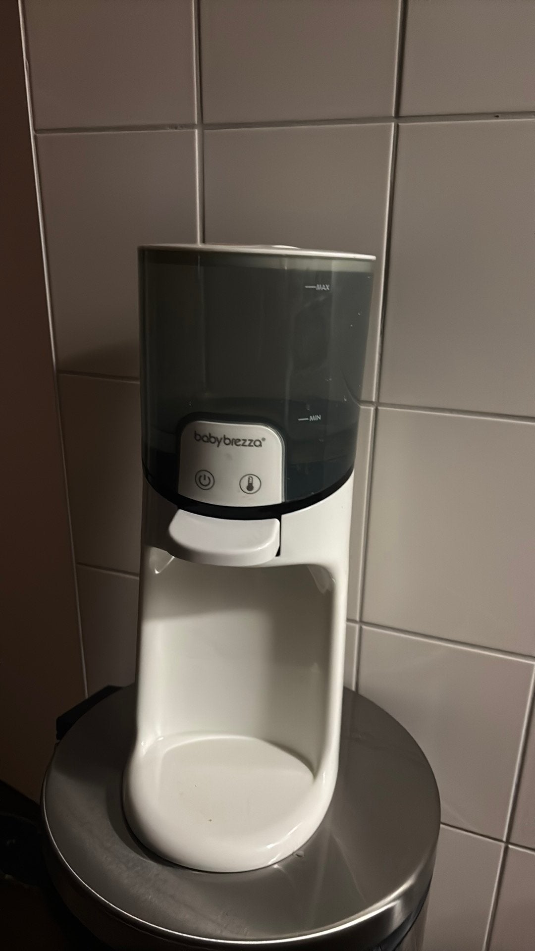 Baby brezza water opwarmer, Dieren en Toebehoren, Kattenvoerbakken en Drinkbakken, Ophalen, Zo goed als nieuw