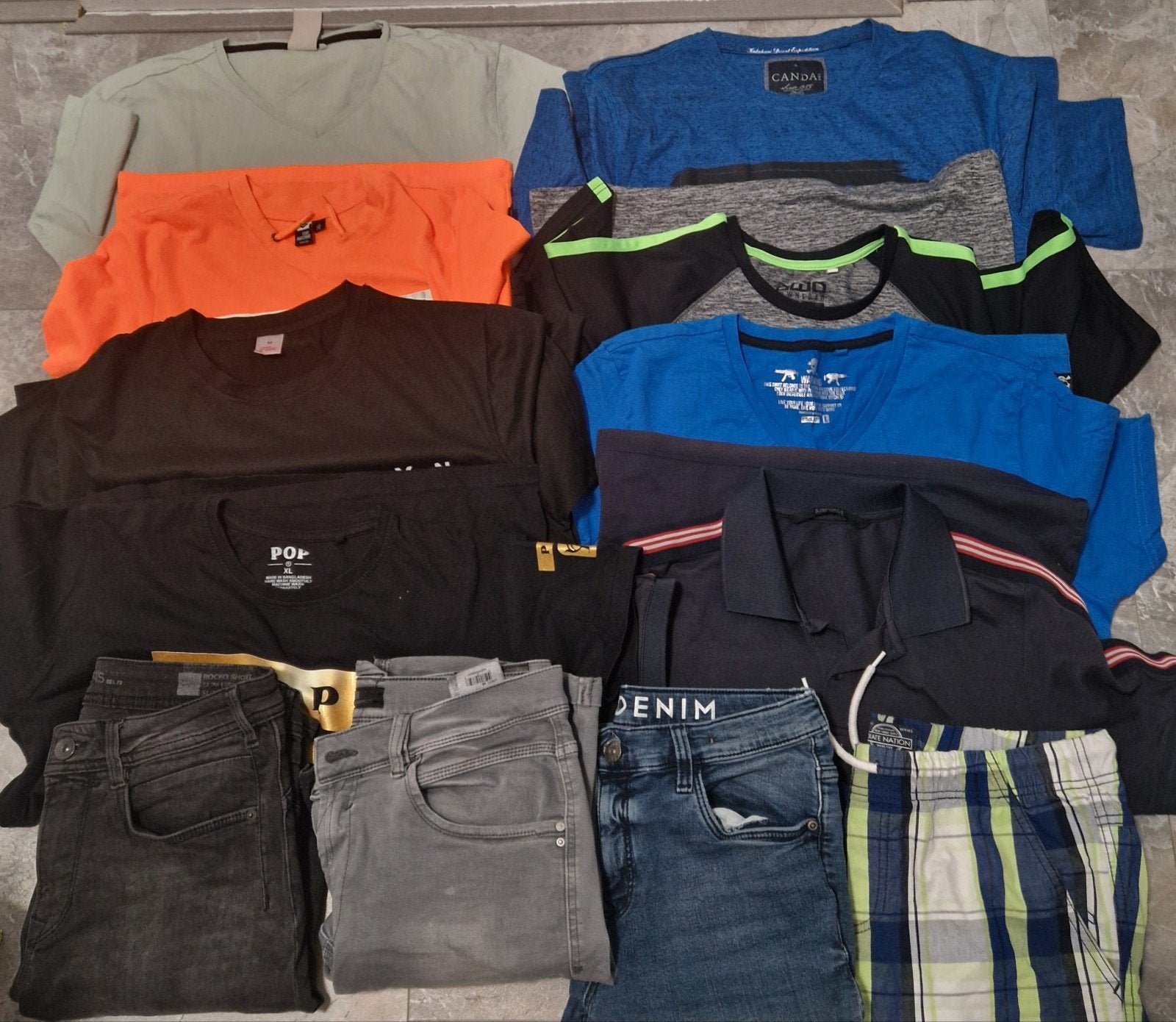 Kledingpakket jongens maat 170 / 176 - 10 stuks (Merkkleding, Kinderen en Baby's, Kinderkleding | Kinder-kledingpakketten, Ophalen of Verzenden