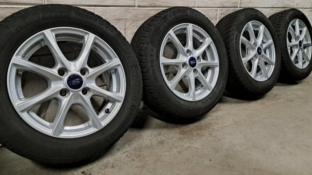 Lichtmetalen velgen Ford Fiesta B-Max 195/60/15 zgan velgen!, Auto-onderdelen, Gebruikt, 15 inch, Banden en Velgen, Personenwagen
