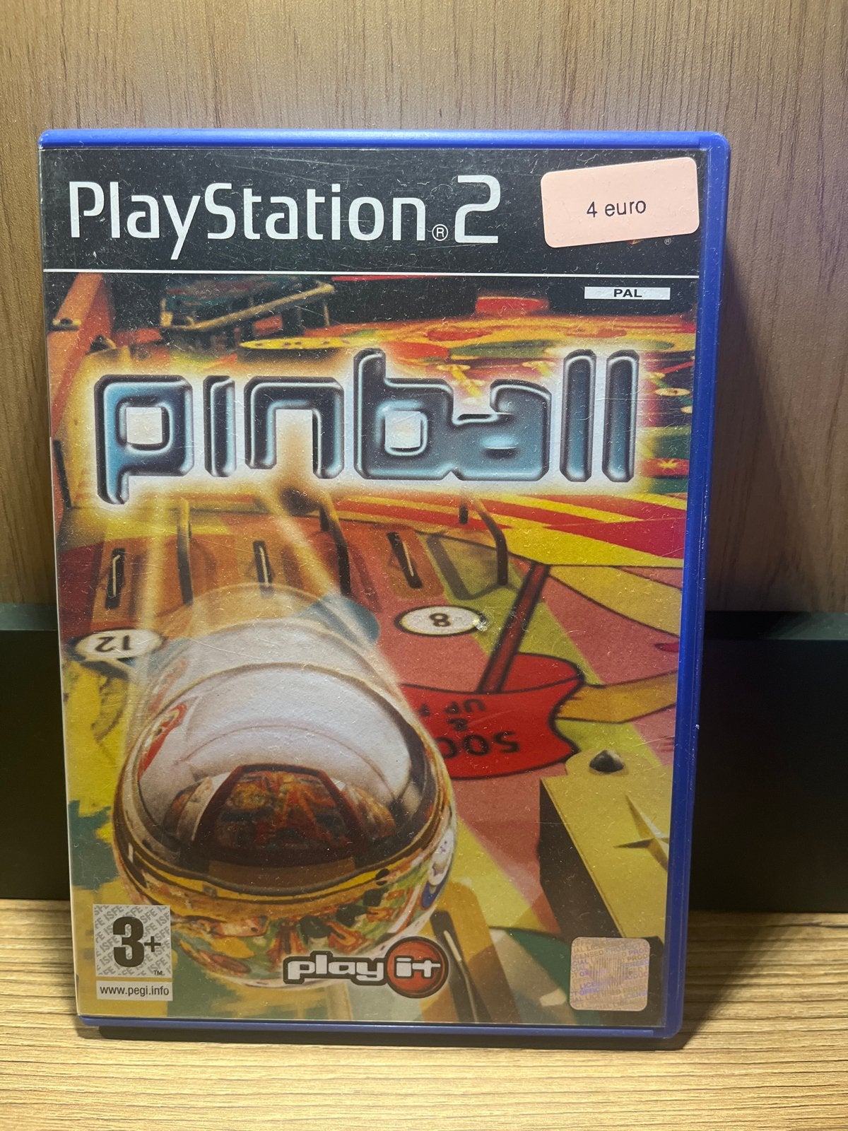 Pinball - PlayStation 2 (PS2) - Klassieke Flipperkast Game, Gebruikt, Overige genres, Eén computer, Ophalen of Verzenden