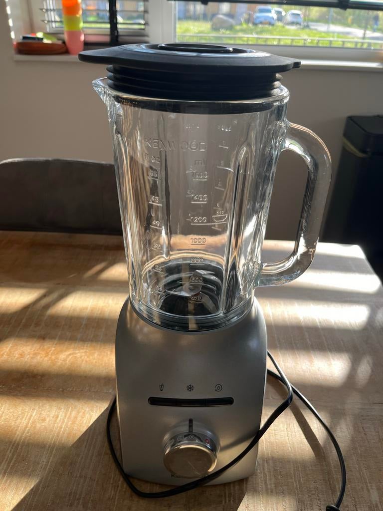 Kenwood Blender met Glazen Kan - Zo goed als nieuw, Ophalen, Zo goed als nieuw, Blender