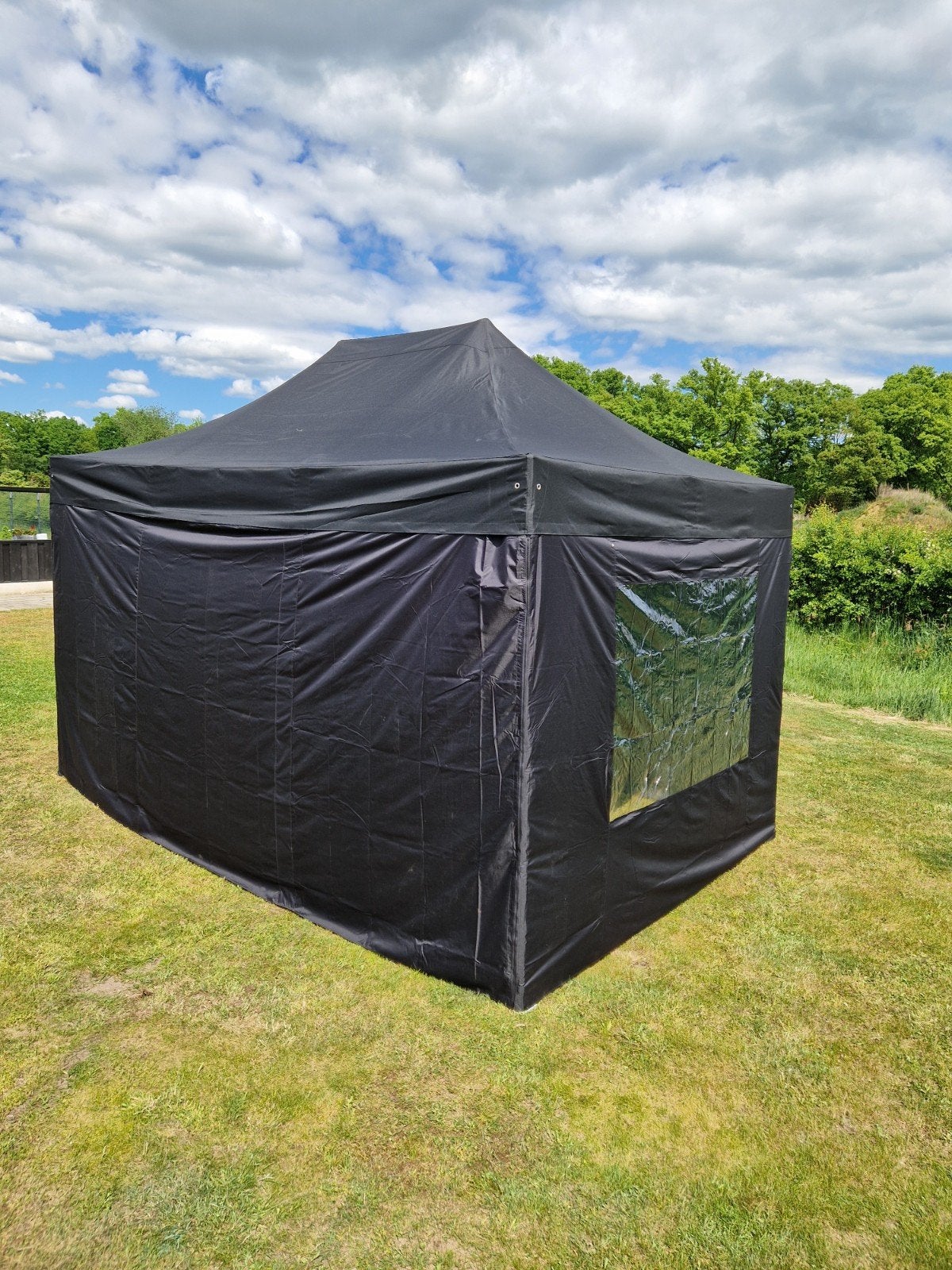 partytent 4,5 x 3 mtr huren. easy-up, Tuin en Terras, Ophalen, Opvouwbaar, Partytent, Minder dan 4 meter