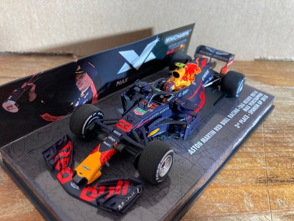 Max Verstappen 1:43 editie 35 3e plaats Spanje GP 2018, Ophalen of Verzenden, Nieuw, Formule 1