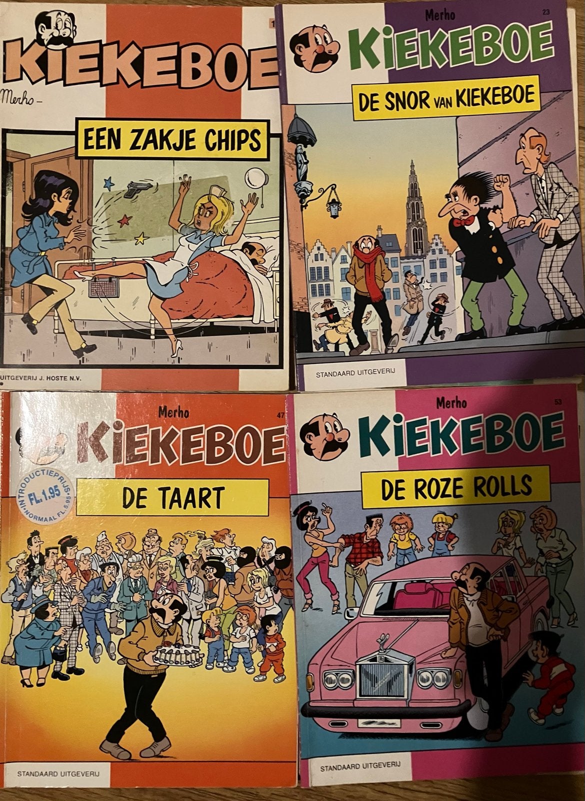 Kiekeboe stripboeken - 10 verschillende albums, Meerdere stripboeken, Ophalen of Verzenden, Gelezen