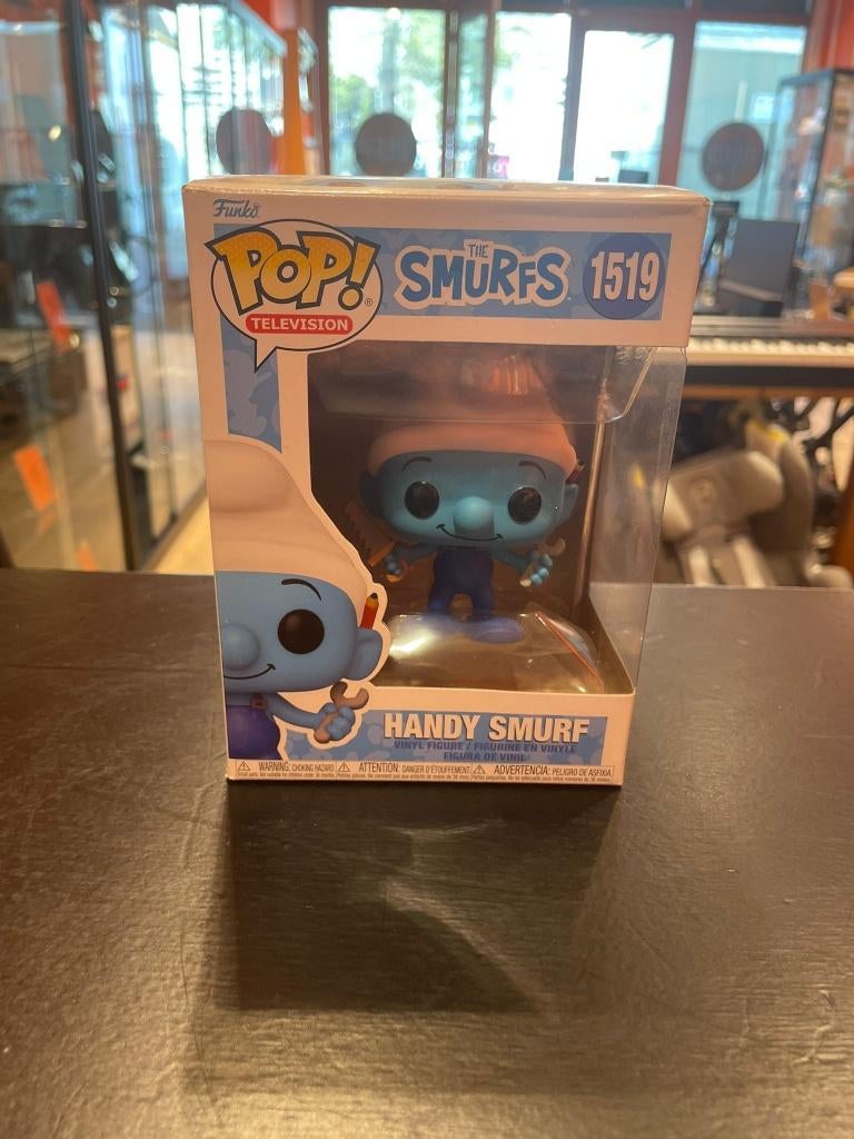 Funko POP! Television | The Smurfes | Handy Smurf #1519, ., Nieuw, Ophalen of Verzenden, .