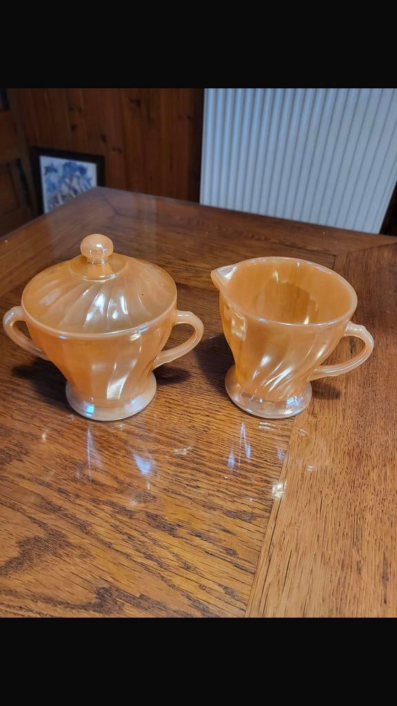 Melk en suikerpot anchor fire king, Ophalen of Verzenden