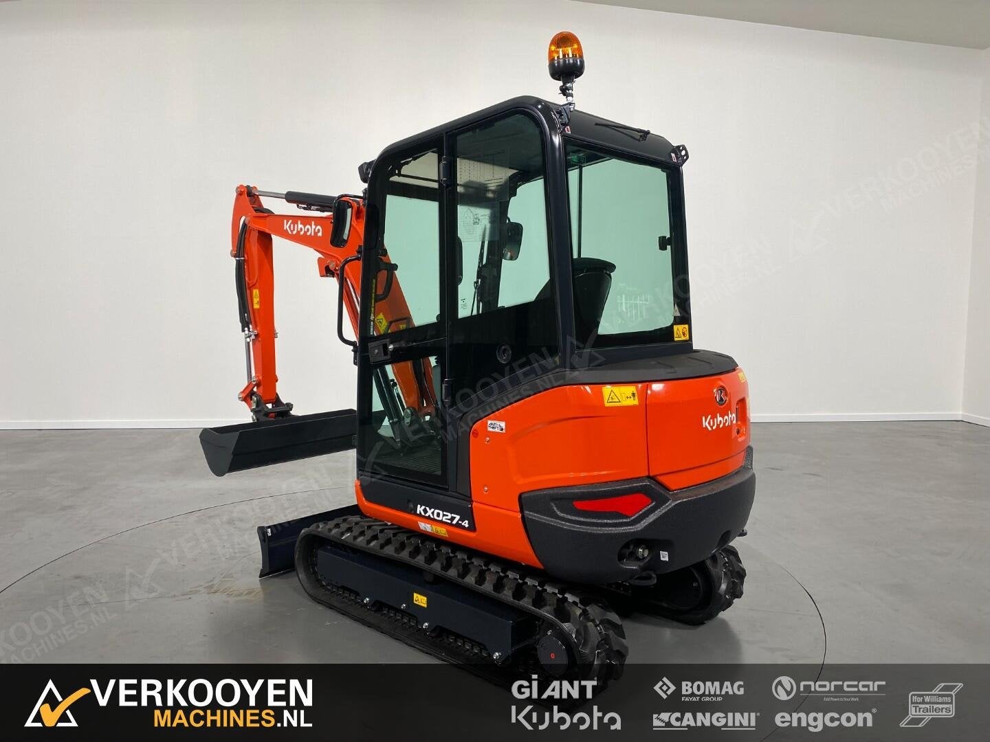 2026 Kubota KX027-4 Hi Spec ADV1115, Graafmachine