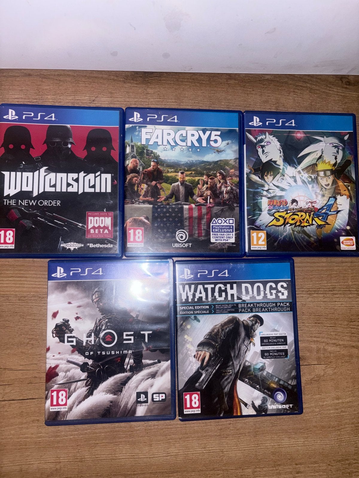 Ps4 spellen, Ophalen of Verzenden