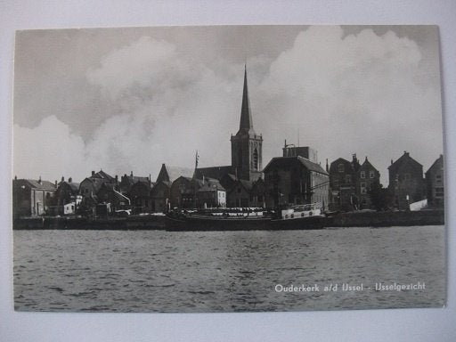 Q08 Ouderkerk aan den IJssel - IJsselgezicht - 1970, Verzenden, 1960 tot 1980, Ongelopen, Zuid-Holland