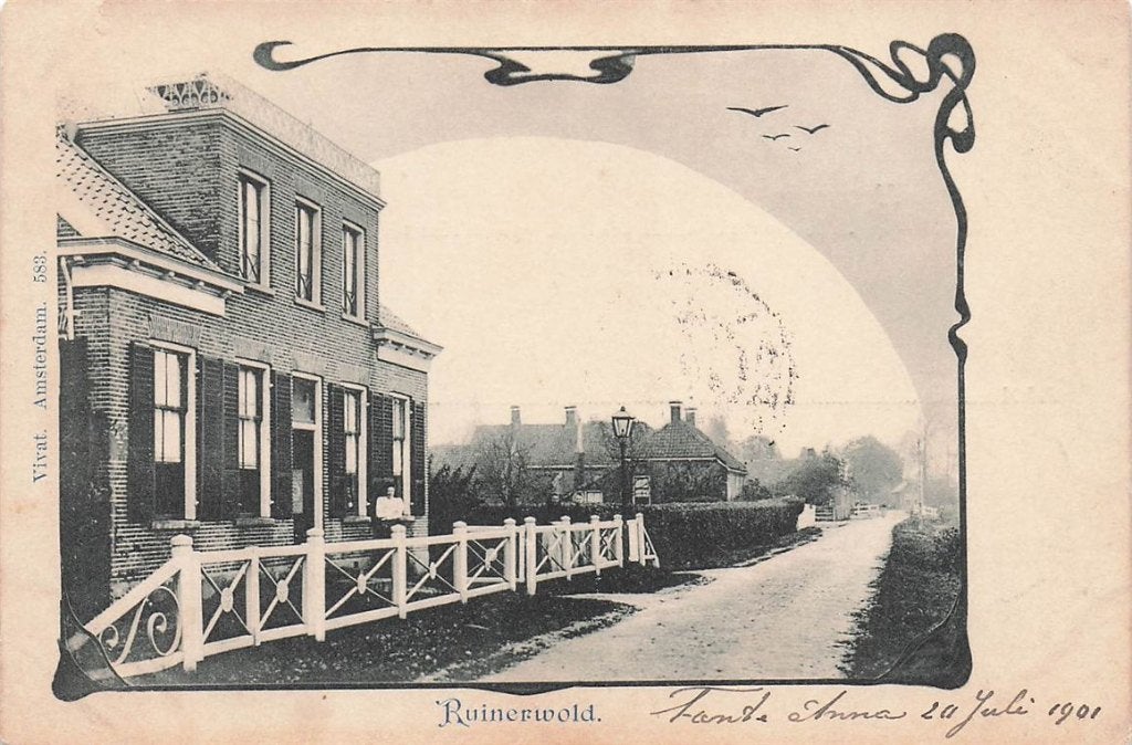 702-383-007 Ruinerwold, Verzenden, Voor 1920, Drenthe